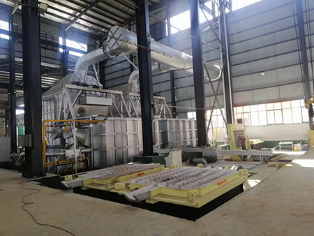 Trackless Frequency Control Wire Rope Drive Casting Machine