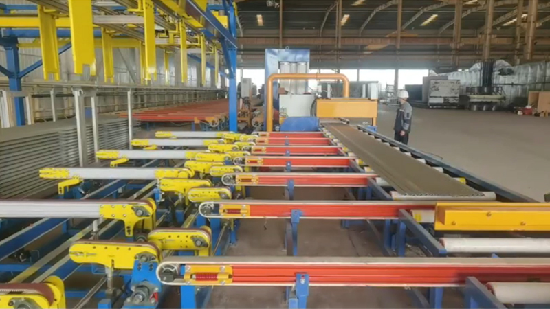 Automated Profile Stacking Section